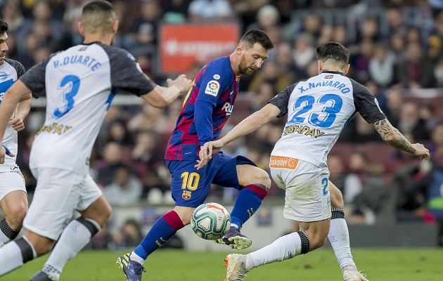 Messi lidera la tabla de goleo.