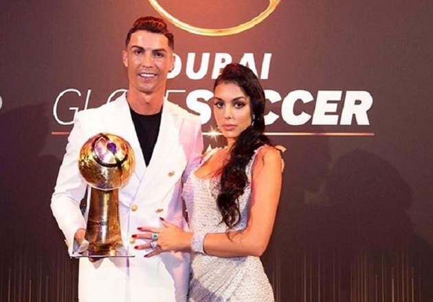 Cristiano Ronaldo y Georgina Rodríguez. Foto:@georginagio