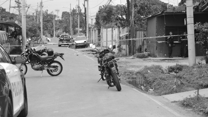 El año termina con una ofensiva delincuencial y a pesar de los esfuerzos de la Policía, se respira un ambiente de inseguridad ciudadana. Foto: Archivo. Epasa.