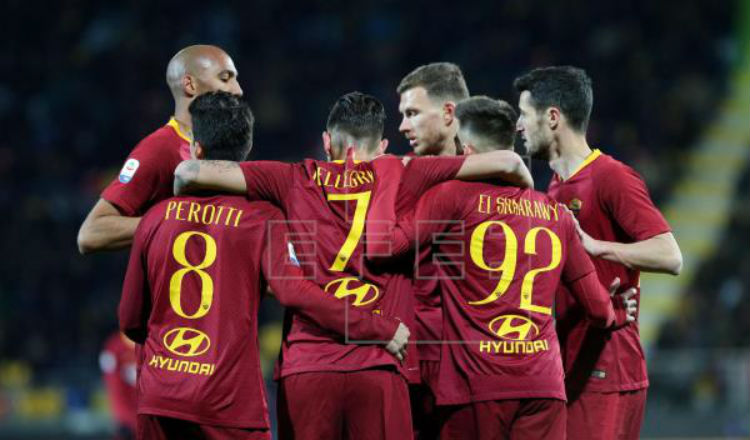 Roma ocupa la cuarta posición en la Serie A Foto EFE