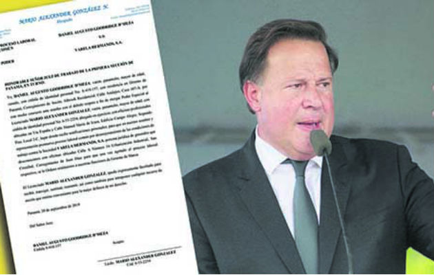 Como primer testigo dentro de este proceso se ha citado al exmandatario Juan Carlos Varela.