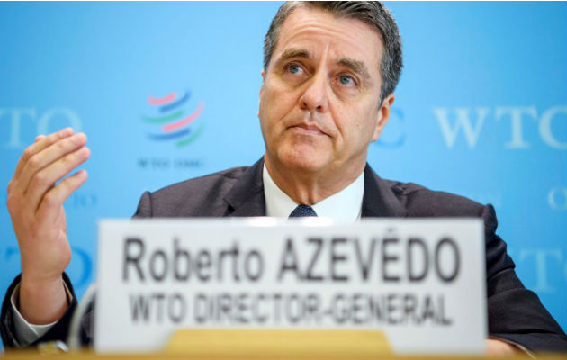 Roberto Azevêdo, director general de la OMC. Foto/EFE