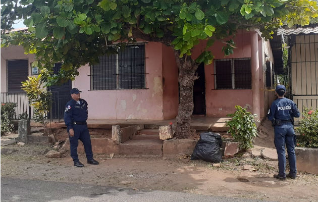 El lugar se mantiene bajo vigilancia policial. Foto: Thays Domínguez.