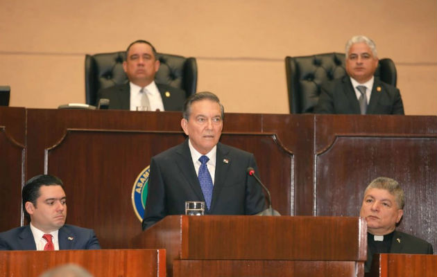 El presidente Laurentino Cortizo manifestó su gobierno recibió un desastre.