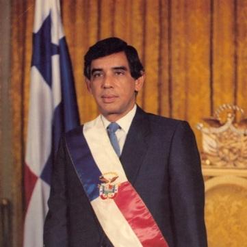 Francisco Rodríguez asumió provisionalmente como mandatario de Panamá del 1 de septiembre al 20 de diciembre de 1989.