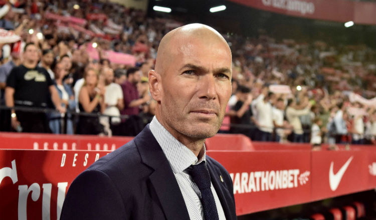 Para Zinedine Zidane lo más importante es darlo todo en la cancha Foto EFE