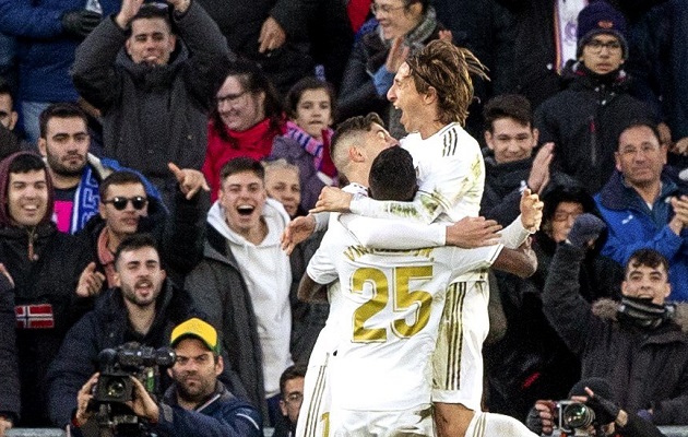 Modric sentenció el triunfo blanco.