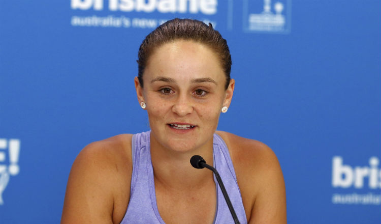 Ashleigh Barty donará lo que gane en la modalidad de sencillo y dobles foto AP