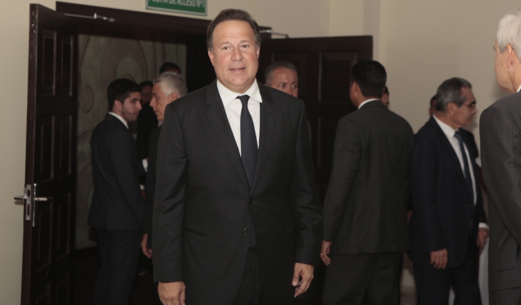 Juan Carlos Varela, expresidente de Panamá, durante el periodo 2014-2019. Archivo