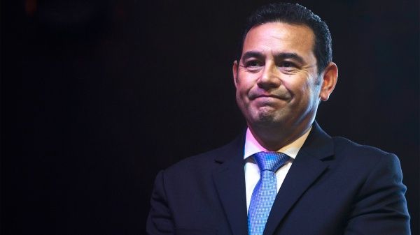 Jimmy Morales, presidente de Guatemala. Foto/EFE