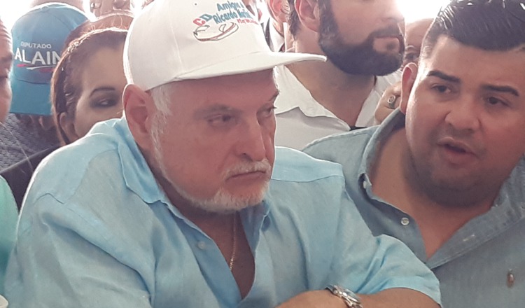 Para Ricardo Martinelli, CD es un partido que ni siquiera se escucha ni se siente a nivel nacional. Archivo