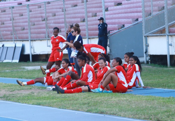 Jugadoras del equipo femenino. Foto: Anayansi Gamez