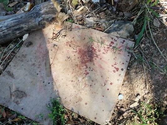 El ciudadano asiático de 51 años fue herido en un brazo. Foto/José Vásquez