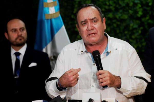 Alejandro Giammattei, tomó  posesión el pasado martes como presidente de Guatemala. FOTO/EFE