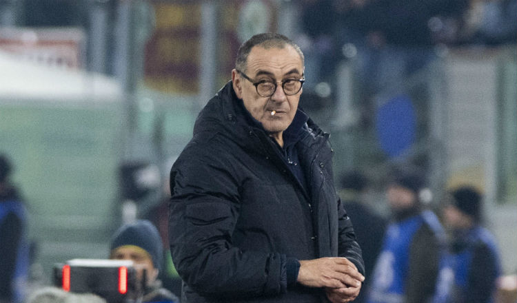 Maurizio Sarri, técnico de la Juventus. Foto EFE