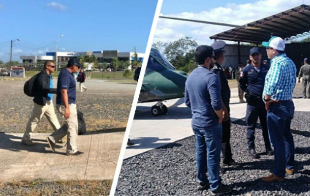 El Ministerio Público habla de nueve aprehendidos que serán llevados ante un juez de garantías mañana viernes. Foto: Panamá América.