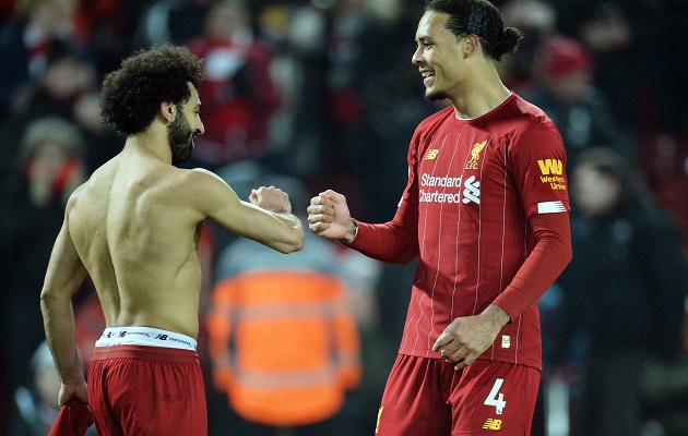 Mohamed Salah y Virgil Van Dijk fueron protagonistas.