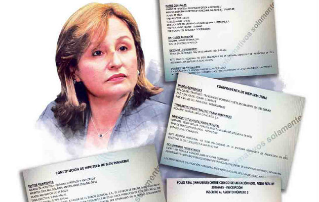 Kenia Porcell habría adquirido dos propiedades cuando fue procuradora.