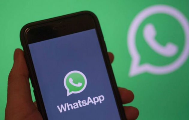 Whatsapp se cayó y era imposible enviar audios y videos. Foto: AP.