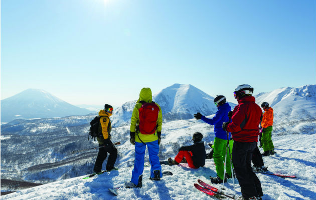 Desarrolladores internacionales construyen condominios en Monte Niseko Annupuri, en Niseko, Japón, que registra 15 metros de nieve al año. Foto / Aaron Jamieson/Niseko Hanazono Resorts.