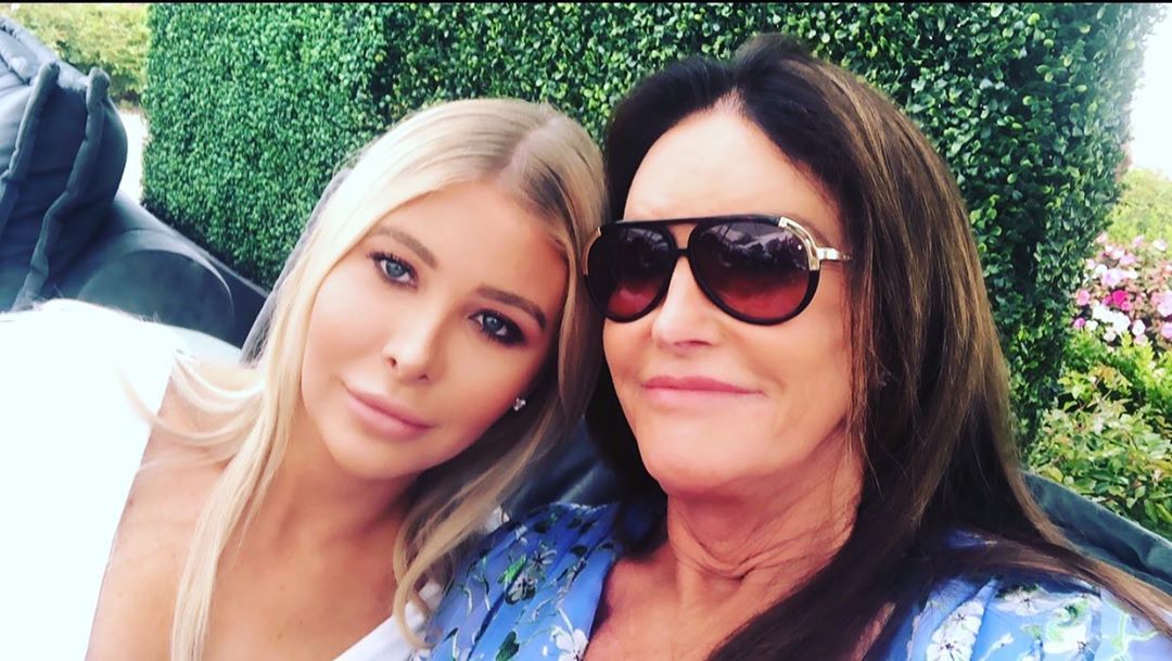 Sophia Hutchins y Caitlyn Jenner. Foto: Instagram