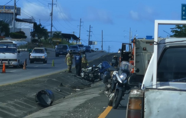 El accidente ocurrió en la entra de Gorgona.