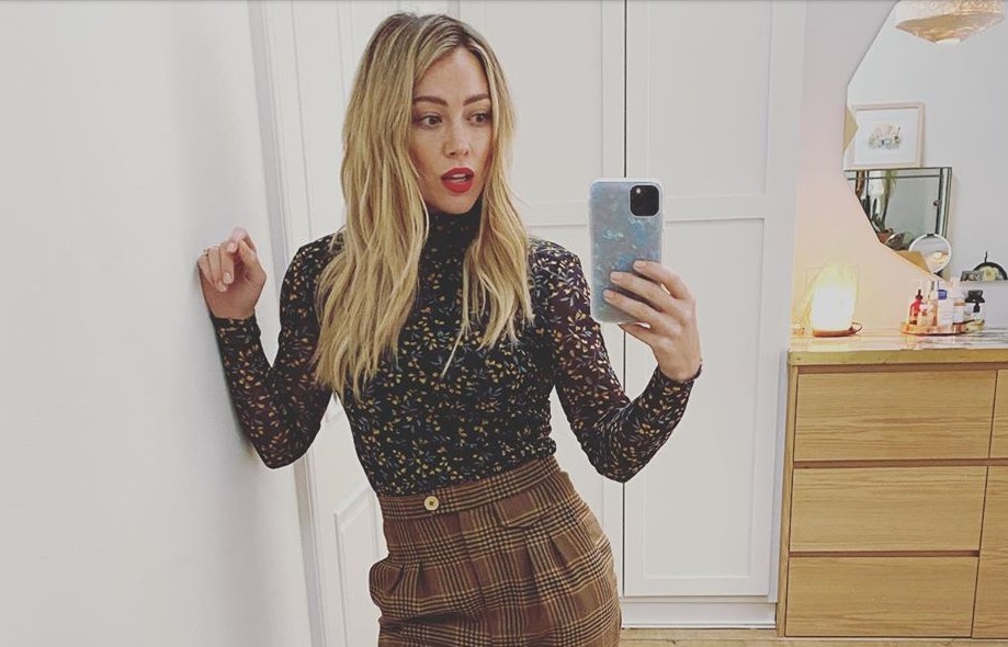 Hilary Duff, actriz y cantante. Foto: Instagram