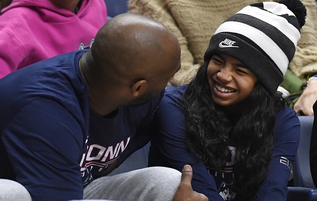 Kobe y su hija Gianna.