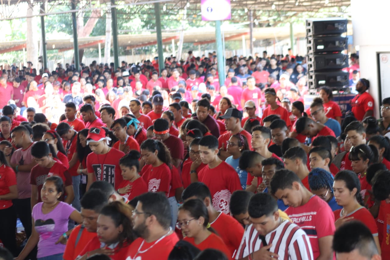 Los jóvenes se reunieron por espacio de cuatro días en las inmediaciones de la Feria de Azuero. FOTO/THAYS DOMÍNGUEZ