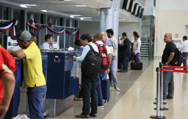 Un total de 588,639 viajeros pasaron por los aeropuertos. Foto/Cortesía