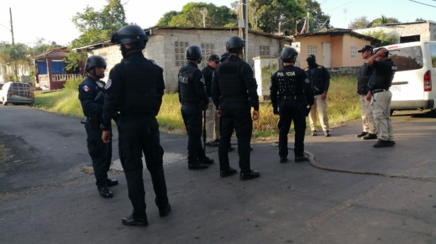 El director nacional de la PN Jorge Miranda, indicó que estos operativos se mantendrá para dar con la captura de los asesinos. Foto/Eric Montenegro