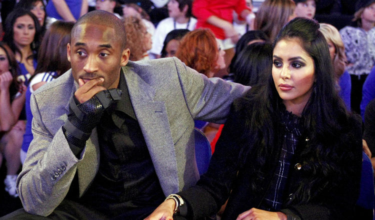 Kobe Bryant junto a su esposa Vanessa Foto EFE