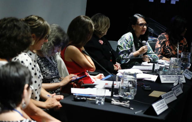 La titular del Mides  participó en la XIV Conferencia Regional sobre la Mujer de América Latina y el Caribe. Foto: Cortesía. 