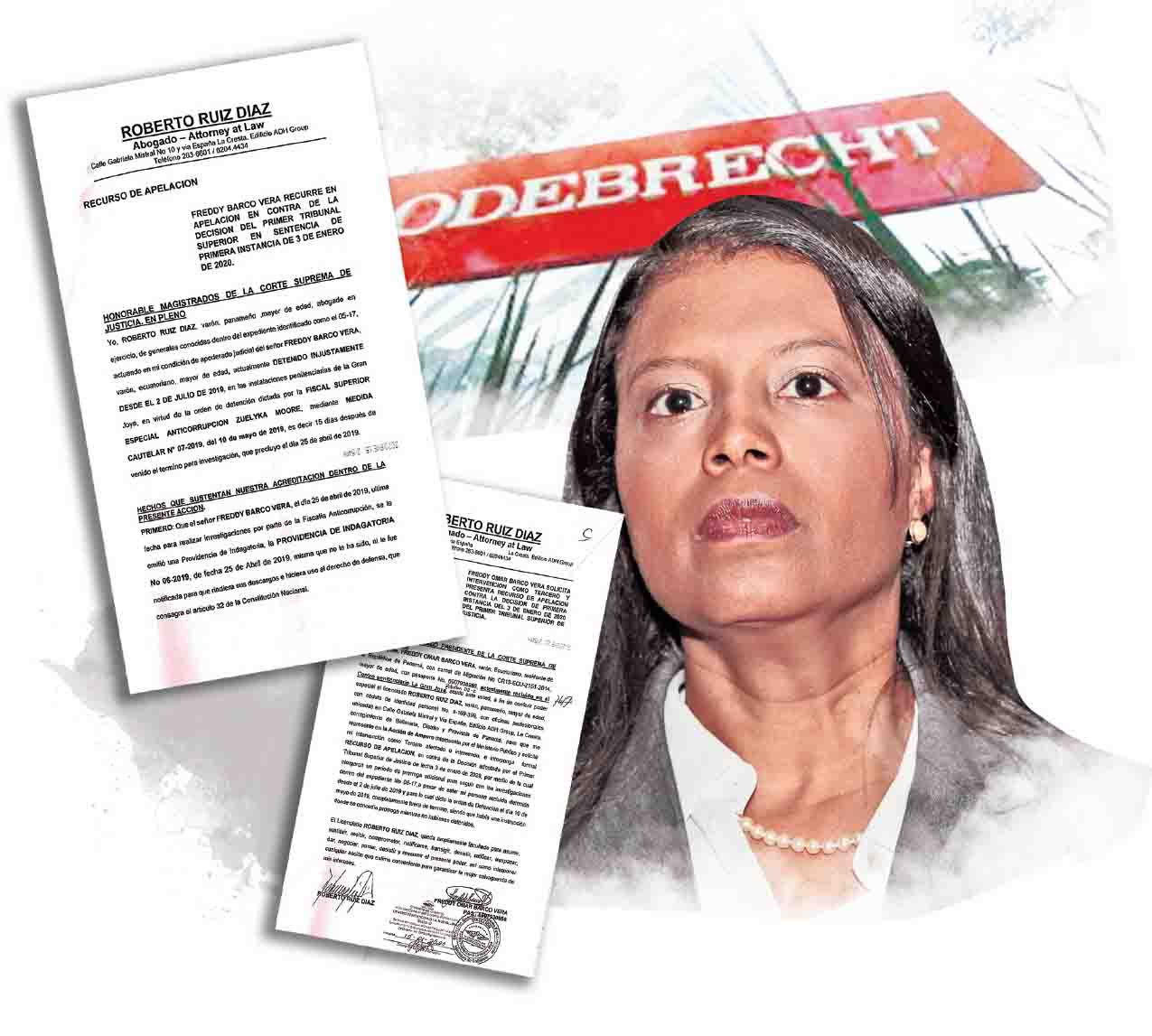 Cuestionan actuación de la fiscal Zuleyka Moore en el caso Odebrecht.