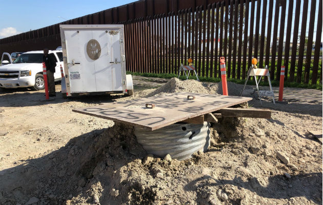 Vista del túnel que es extenso y altamente sofisticado. Foto: AP.