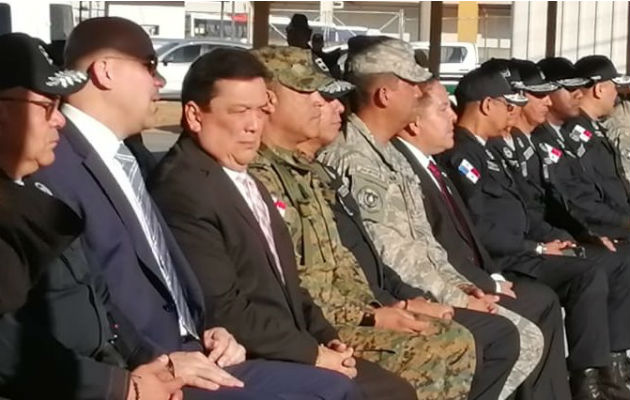 El procurador Eduardo Ulloa participó de la ceremonia de la destrucción de armas de fuego.