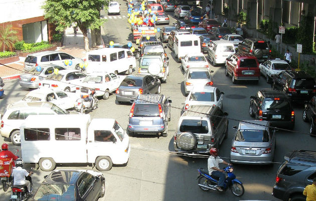 Tráfico en Filipinas. (Pixabay)