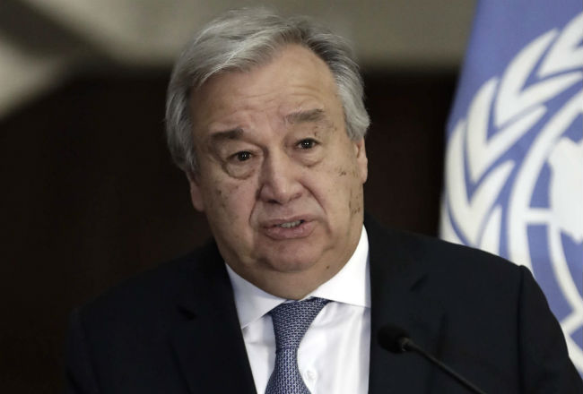 Guterres alerta que el mundo no puede permitirse una nueva guerra en el Golfo Guterres ha defendido constantemente la reducción de las tensiones en el Golfo. Foto: Archivo/Ilustrativa