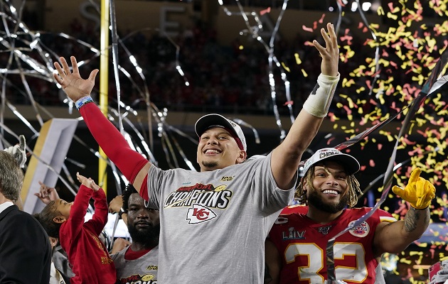 Patrick Mahomes. Foto:AP