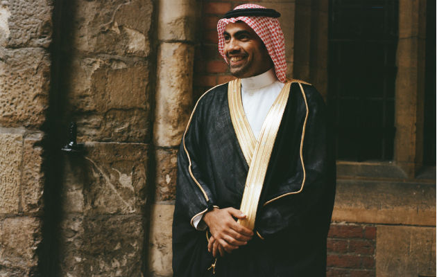 Ghanem al-Masarir es un satírico disidente saudita y astro de YouTube. Vive en Londres. Foto / Charlotte Hadden para The New York Times.