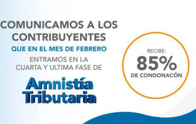 El período de Amnistía Tributaria ha acogido a 41,807 contribuyentes de los cuales el 88% ha hecho el proceso en línea, incluyendo los arreglos de pago.