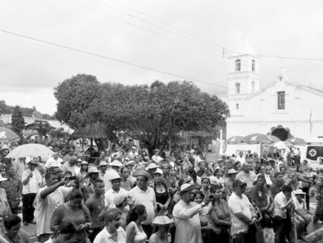 En la ciudad de Guararé se comenzó a celebrar el Festival Nacional de La Mejorana, en 1949, a fines de septiembre. Foto: Archivo. Epasa.