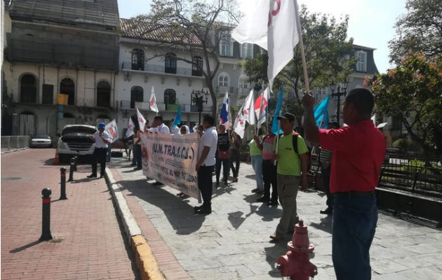 Se manifestaron pacíficamente. Foto: KW Continente