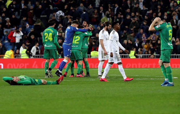 El Madrid cayó en el Bernabéu.