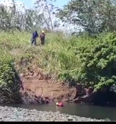 Ell cuerpo fue ubicado en horas de la tarde este domingo en la desembocadura río brazo Cochea.