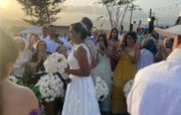 La boda de Yanibel Ábrego y Quibian Panay se realizó en la finca propiedad de la diputada de Capira.