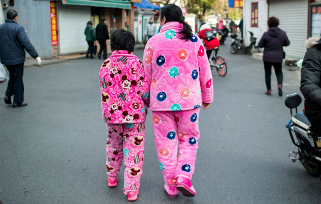 Software en China detectó a una mujer que salió en piyama, y fue citada por “conducta no civilizada”. Foto / Johannes Eisele/Agence France-Presse, vÍa Getty Images.