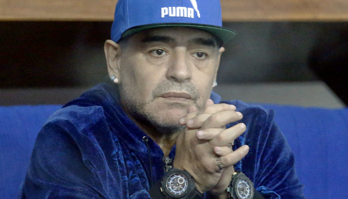 Diego Maradona. Foto:AP