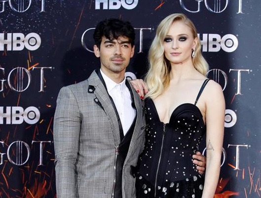 Joe Jonas  y Sophie Turner. EFE