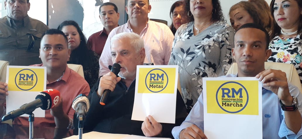 El expresidente Ricardo Martinelli confía en que el partido lo van a inscribir en un día.